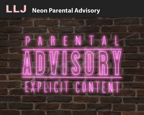 Second Life Marketplace - LLJ Neon Parental Advisory