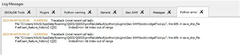 Sam Feature History 1 0 Error Issue 19 Coolzhao Geo SAM GitHub