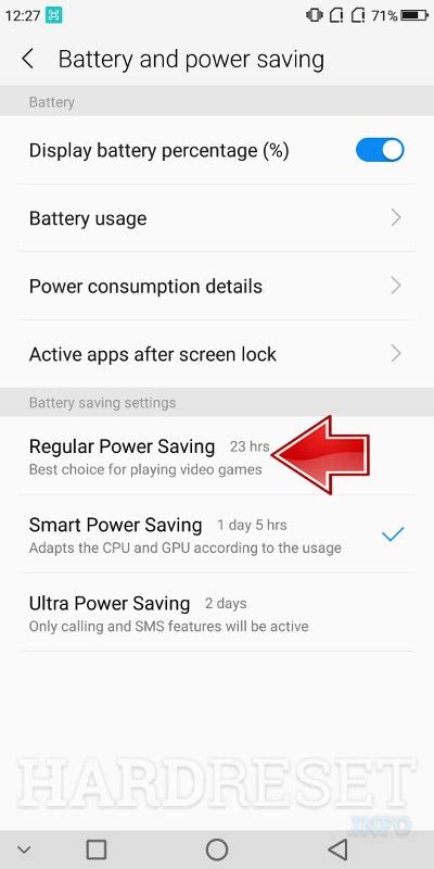 How To Turn On And Turn Off Power Saving Mode On UMIDIGI F1