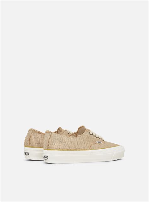 Vans Vault OG Authentic Frayed LX Jute Starfish Men S SPECTRUM