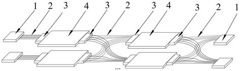 Combination Device Of Planar Optical Waveguide And Multi Core Optical