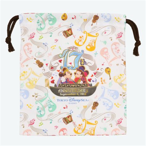 預訂 Tokyo Disneysea 17th週年 索袋 東京迪士尼海洋限定 Japfanstore 日本精品代購 And 小熊維尼專門店