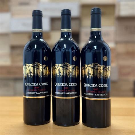 Quilceda Creek Cabernet Sauvignon Three Bottle Set 2015 2019 2020