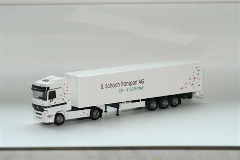 DS Automodelle Modellbauvertrieb AWM LKW MB Actros LH Aerop KSZ B