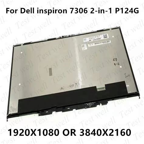 Original 13 3 For Dell Inspiron 13 7000 7306 2 In 1 P124g P124g002