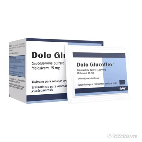 Dolo Glucoflex Sobres 1500mg 15mg X 15 Farmacias De Occidente