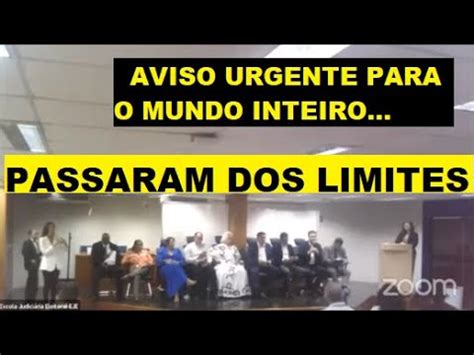 ESTADO E A IGREJA PASSARAM DOS LIMITES AVISO URGENTE PARA O MUNDO