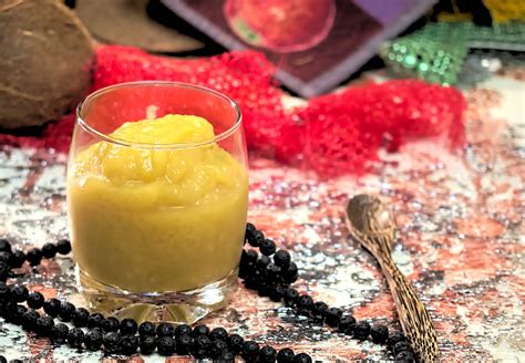 Fresh Mango Slush • Edaqas Kitchen