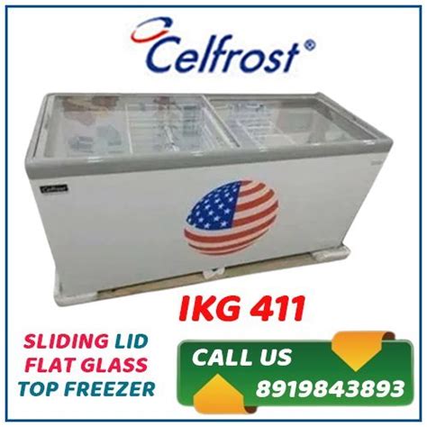 CELFROST SLIDING GLASS FREEZER IKG 411 Capacity 380 L At Rs 63900 In