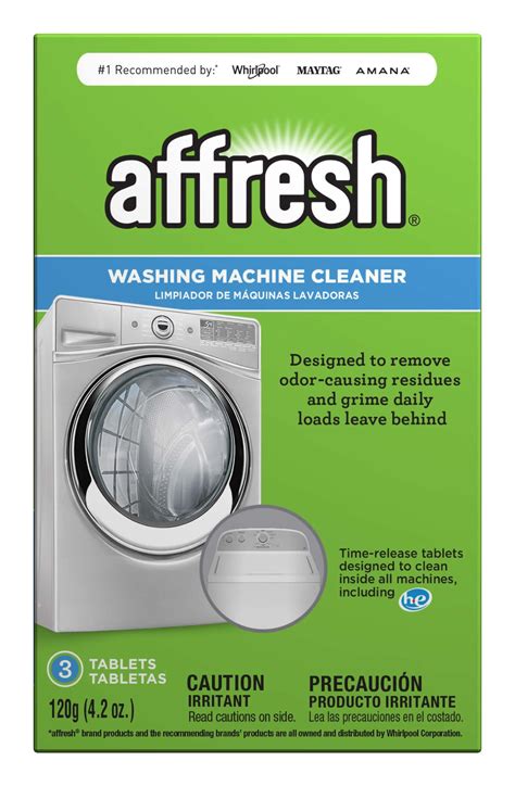 Affresh Washer Cleaner Tablets Laundry Appliance 3 Count