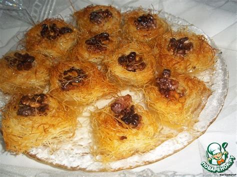 Арабские сладости "Птичье гнездо "Ощ аль асфур"" | Yemek Tarifi