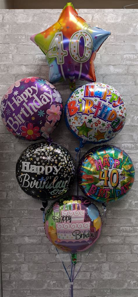 Milestone Birthday Bouquet Helium Balloon Delivery 49 Off