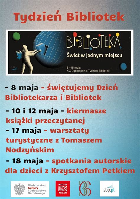 Tydzie Bibliotek Miejska Biblioteka Publiczna W G Ogowie