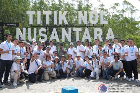 Menko Marves Luhut Binsar Pandjaitan Mengunjungi Ground Zero Point Ikn