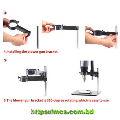 Kaisi F Hot Heat Air Gun Holder Repair Tool PCB Repair Platform MCS