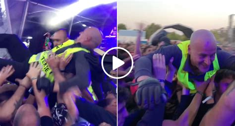 Segurança Cumpriu a Tradição e Fez Crowdsurfing No Vagos Metal Fest 2023