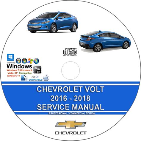 Chevrolet Volt 2016 2018 Service Repair Manual Manuals For You