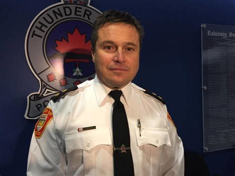 Acting Police Chief In Thunder Bay Ont Named After Suspension Of