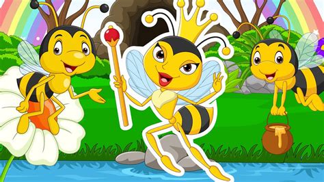 Honey Bees Dance Kindergarten Rhymes And Baby Songs Honey Bees