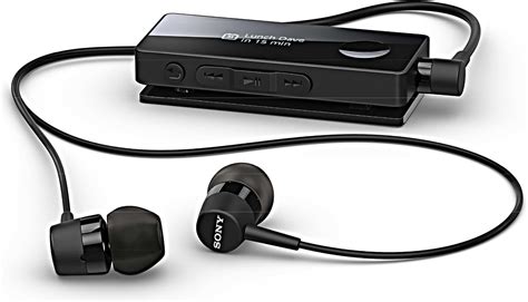 Amazon Sony SBH 50 Black NFC Wireless Bluetooth Handsfree Stereo