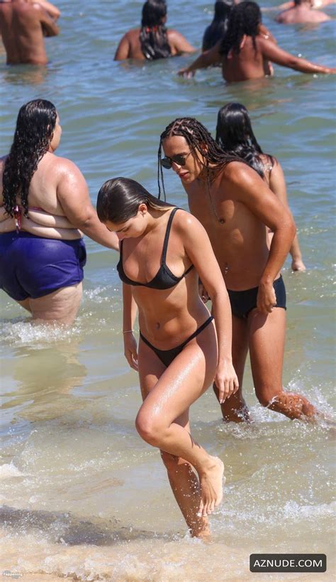 Carmen Arrufat Sexy Spotted Showing Off Her Amazing Bikini Body At Ipanema Beach In Rio De