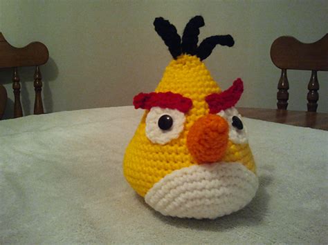 Ravelry Angry Birds Yellow Bird Pattern By Adorable Amigurumi