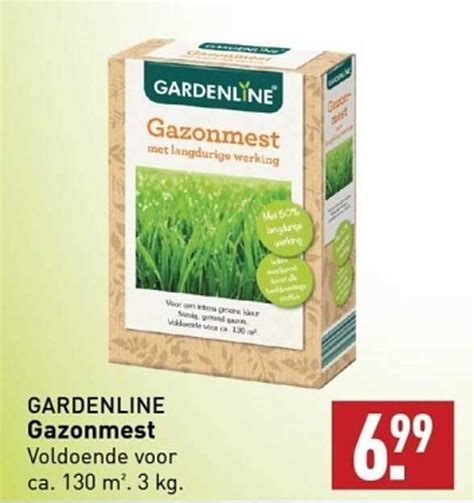 Gardenline Gazonmest Aanbieding Bij Aldi Folders Nl