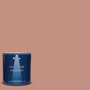 Behr Marquee Gal Mq Mesa Peach One Coat Hide Eggshell Enamel