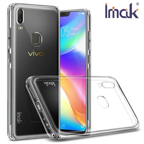 IMAK Airbag Stealth Transparent Clear Case Vivo V9 Youth Y85 Soft TPU