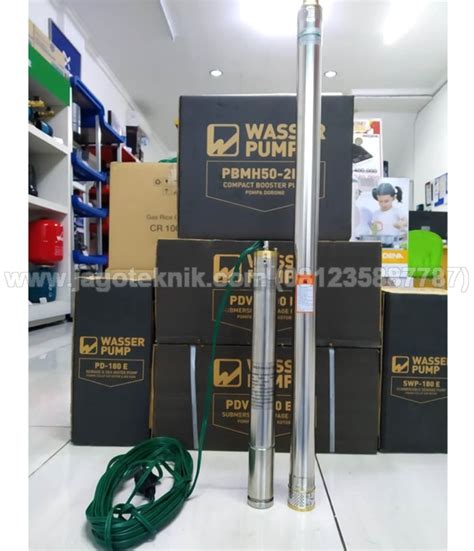 Waterpump Wasser Pompa Submersible Sumur Dalam Pompa Satelit