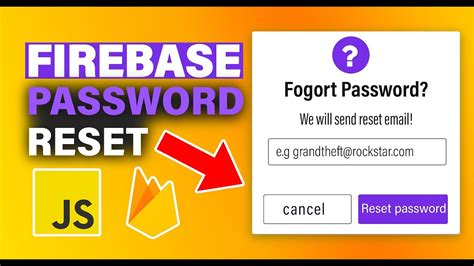 How To Reset Password With Firebase Firebase Web Auth Tutorial 2024