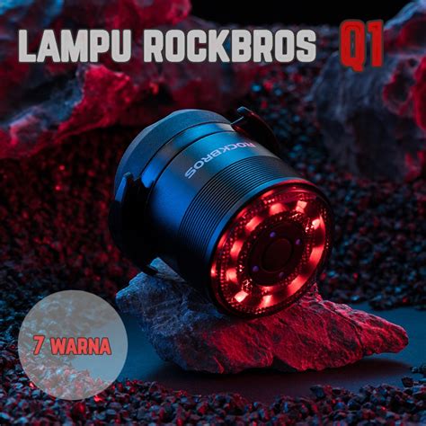 Jual Lampu Belakang Sepeda Q1 Rockbros 7 Warna Samurai Shopee Indonesia