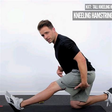 Kneeling Hamstring Right By Allan B Exercise How To Skimble