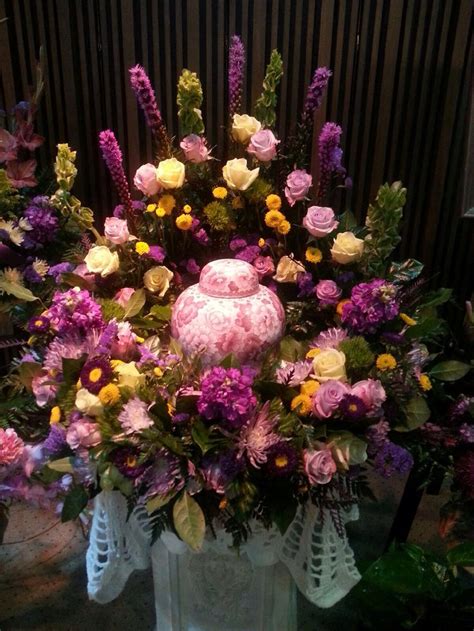 64 best Urn Floral Arrangements images on Pinterest | Floral ...