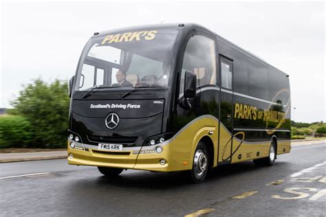 Plaxton Cheetah XL Coaches Join 100 Strong Parks Of Hamilton Fleet