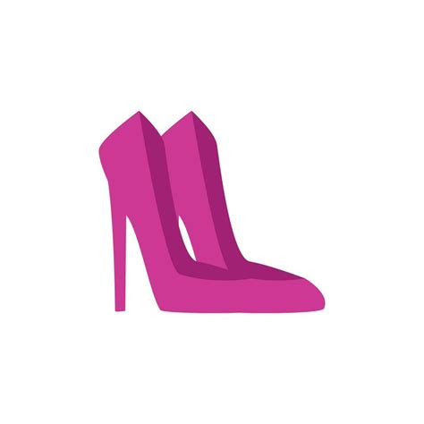 Vector female pink highheeled shoes 27958714 Vector Art at Vecteezy