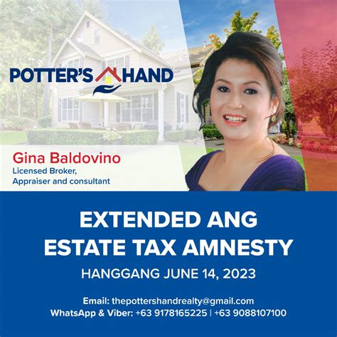 Avail Estate Tax Amnesty Until June Na Lang Home Services