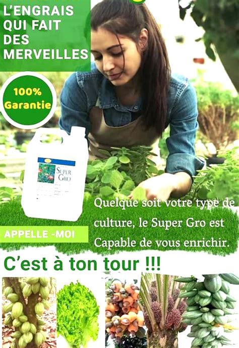 Engrais Foliaire 100 Naturel SUPER GRO 5 Litres Toutes Les Cultures