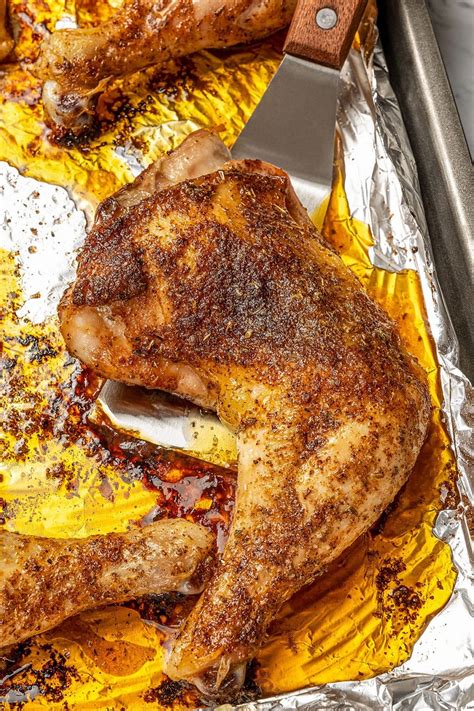 Baked Chicken Quarters Recipe Lemon Blossoms