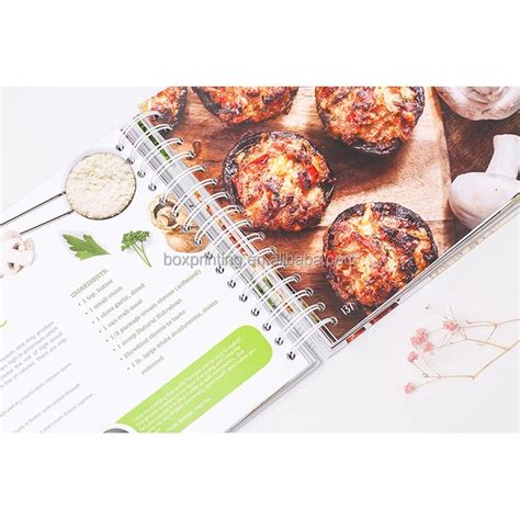 customized recipe book - YBJ Book Printing