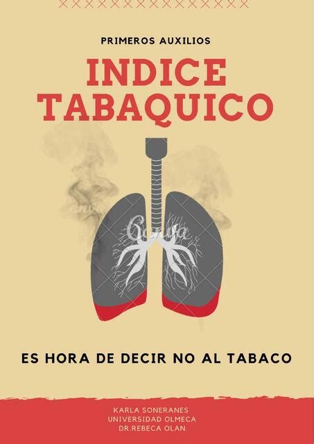 Resúmenes De Índice Tabáquico Descarga Apuntes De Índice Tabáquico