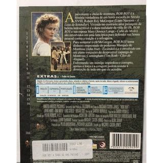 Dvd Rob Roy A Saga De Uma Paix O Liam Neeson Jessica Lange Tim