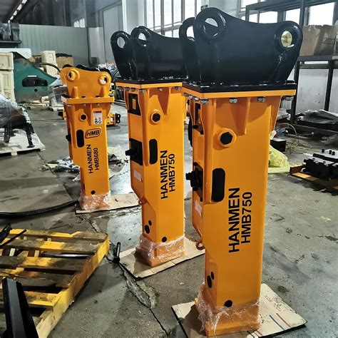 Excavator Hydraulic Hammer For Concrete Rock Stone Breaking With Iso China Hydraulic Breaker