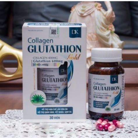 Collagen Glutathion Gold Cung Cấp đổ ẩm Cho Da Làm đẹp Da Sáng Da Nám