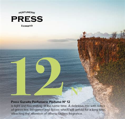 No. 12 Press Gurwitz Perfumerie perfume - a new fragrance for women and ...