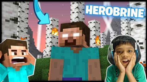 Herobrine Came In My Minecraft World To Defeat Me Minecraft Videos