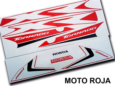 Kit De Calcos Honda Tornado Hrc Moto Blanca Envios Mebuscar