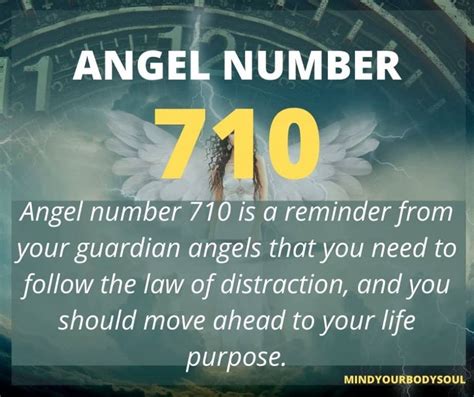 Angel Number 710 Meaning And Symbolism Mind Your Body Soul