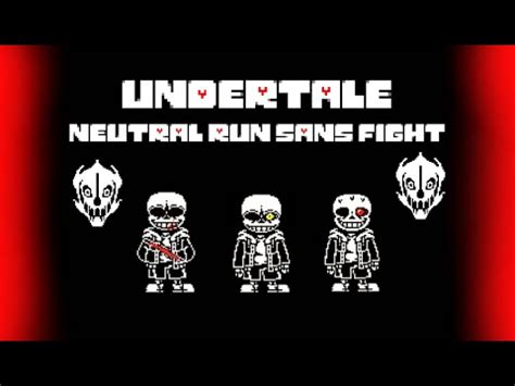 NEW UPDATE Undertale Neutral Sans Fight Remake Hard Mode Phase 1 3