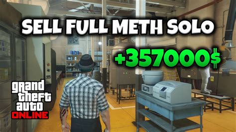 Gta Online Selling Full Meth Solo Youtube